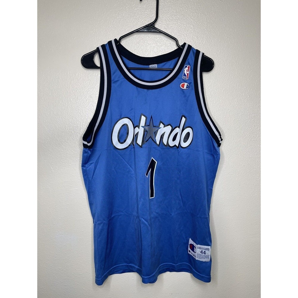 Vintage Orlando Magic Penny Hardaway Champion Jersey 44 Vtg